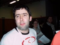 Berto with a debian t-shirt