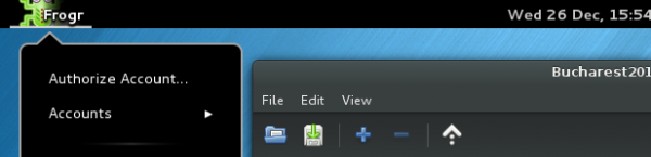 Frogr 0.8: Ported to GMenu