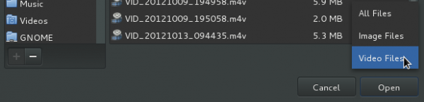 Frogr 0.8: support for video uploads
